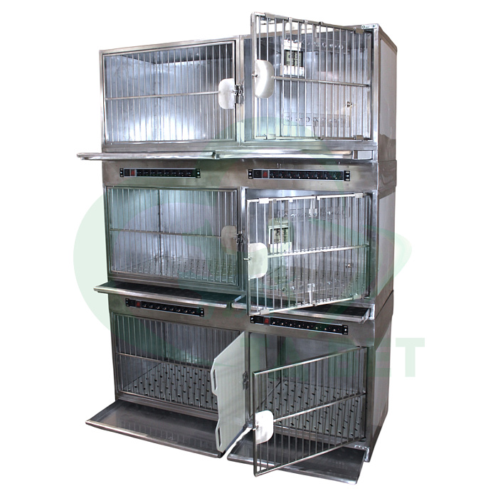 ТД ВЕТ Модуль из 6 клеток из нерж.стали 1480х550х2000(2100)h