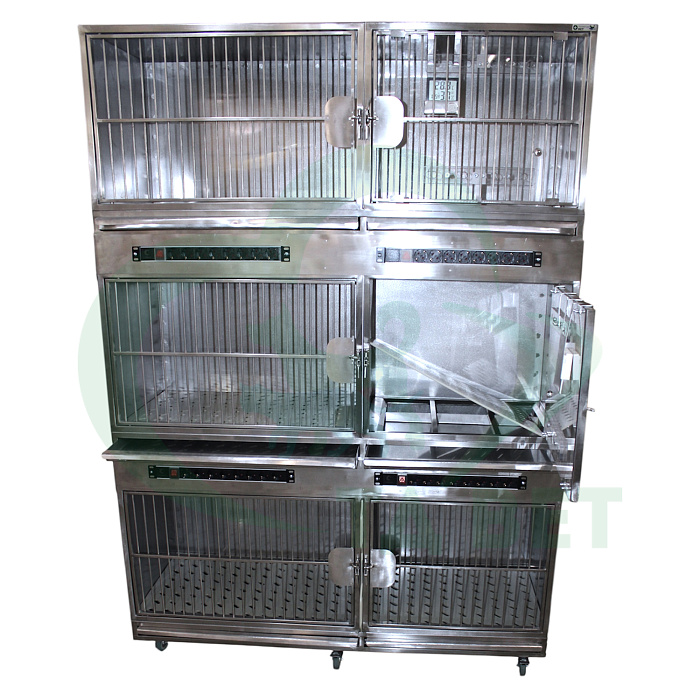 ТД ВЕТ Модуль из 6 клеток из нерж.стали 1480х550х2000(2100)h