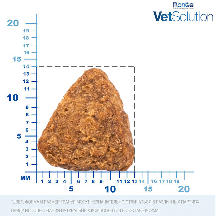 Диетический корм Monge VetSolution Dog Hepatic Гепатик для собак при заболеваниях печени 2 кг