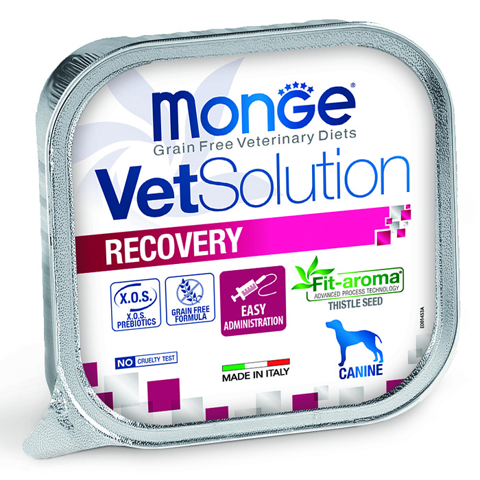 Диетический корм Monge VetSolution Dog Recovery Рекавери для собак при восстановлении питания в период выздоровления 150 г