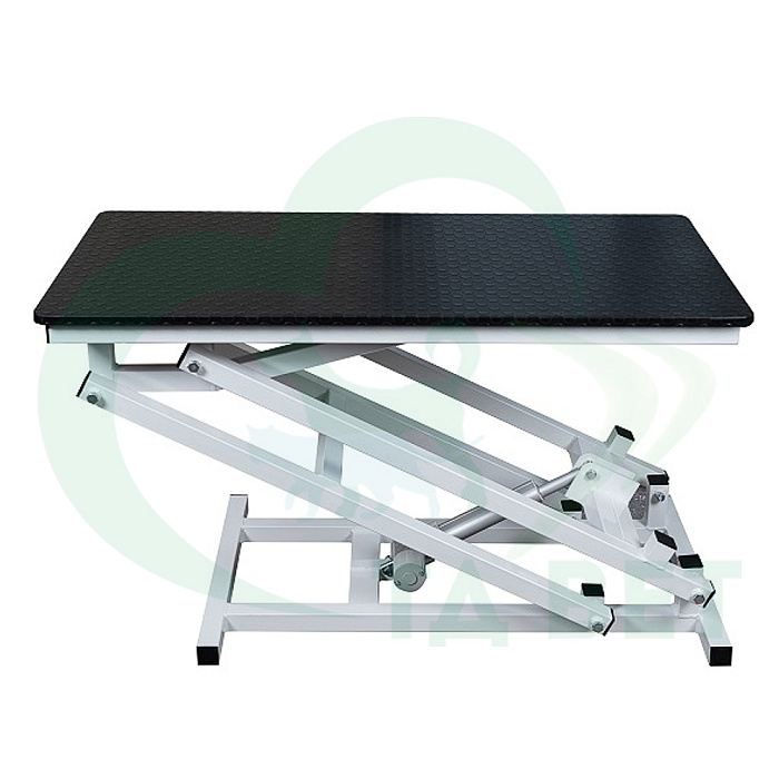 ТД ВЕТ Стол для груминга СВУ-111 с электроприводом, с кронштейном, 1340х640х(330-1180)h (каркас серый)