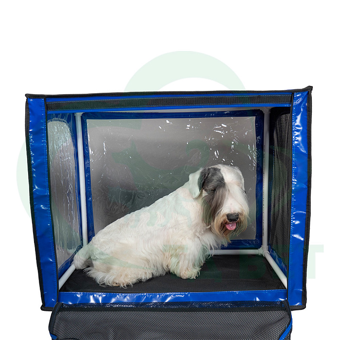 ТД ВЕТ Выставочная палатка для собак с ковриком 750х500х600h (разборная)