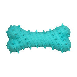 Playology дентальная жевательная косточка PUPPY TEETHING BONE для щенков 4-8 месяцев с ароматом арахиса, цвет голубой СКИДКА 50%