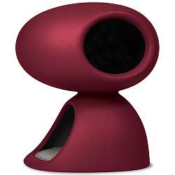 United Pets домик-пещера "CAT CAVE" 55x44x58 cm, с отделением для отдыха и игры, с когтеточкой и лежанкой, красный/серый СКИДКА 40%