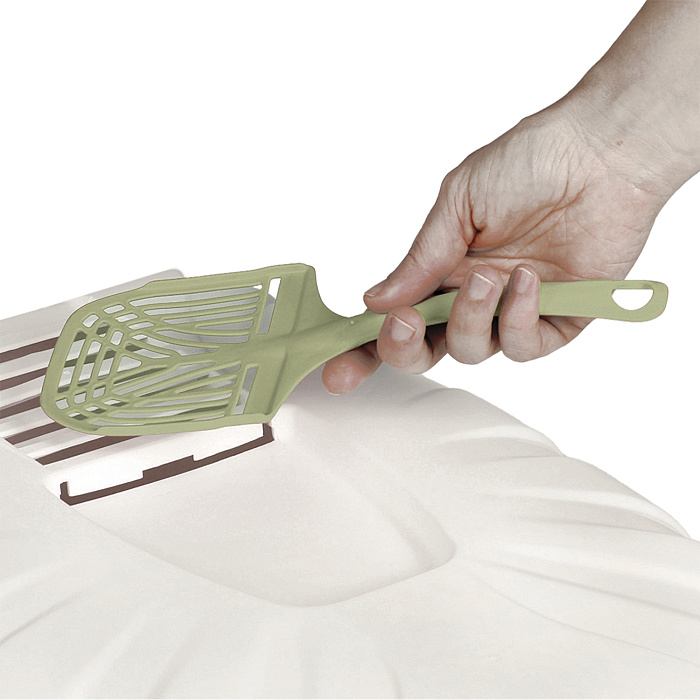 Био-туалет MPS KOMODA 54х39х40h см с совком цвет оливковый