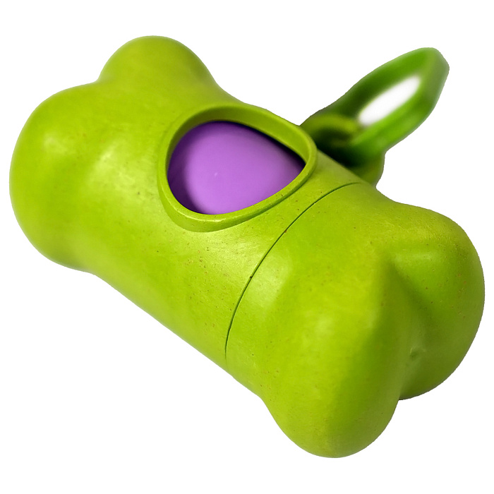 Биодиспенсер Mr.Kranch со сменным рулоном пакетов для выгула собак