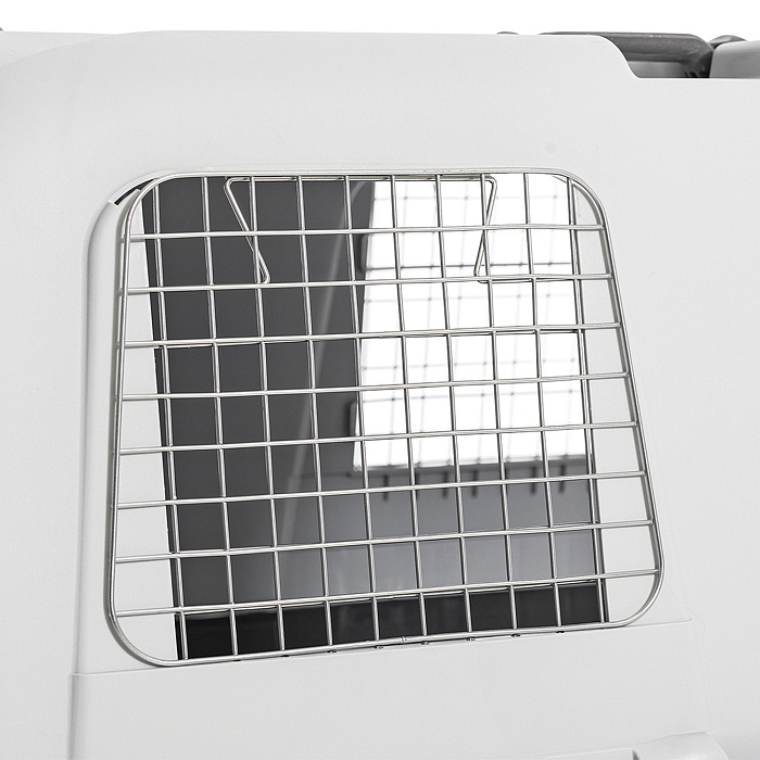 Переноска MPS SKUDO 8 118х80x88hсм с металлической дверцей с замком серая