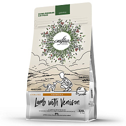 Сухой корм CRAFTIA HARMONA для стерилизованных кошек из ягненка с олениной 320 г