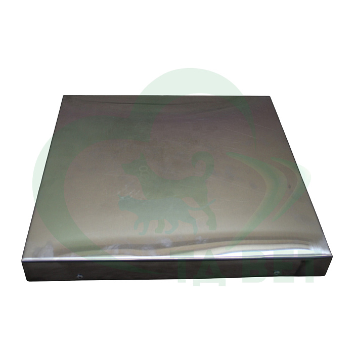 ТД ВЕТ Платформа-стол хирургический с подогревом для лабораторных животных 400х400х40h мм с опорами