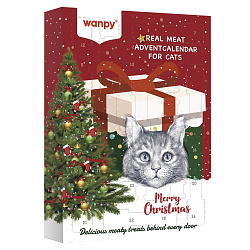 Wanpy Cat Лакомства для кошек "Адвент-календарь" 100 г