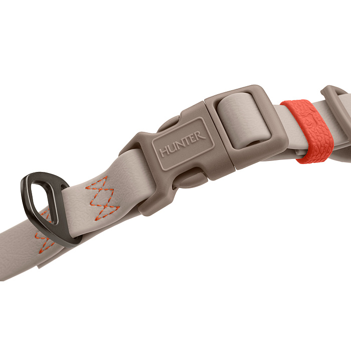 Hunter ошейник для собак Havanna XL (45-65 см), биотановый, бежевый