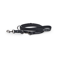 Поводок-перестежка United Pets для собак Citylife 2 х 200 см черный