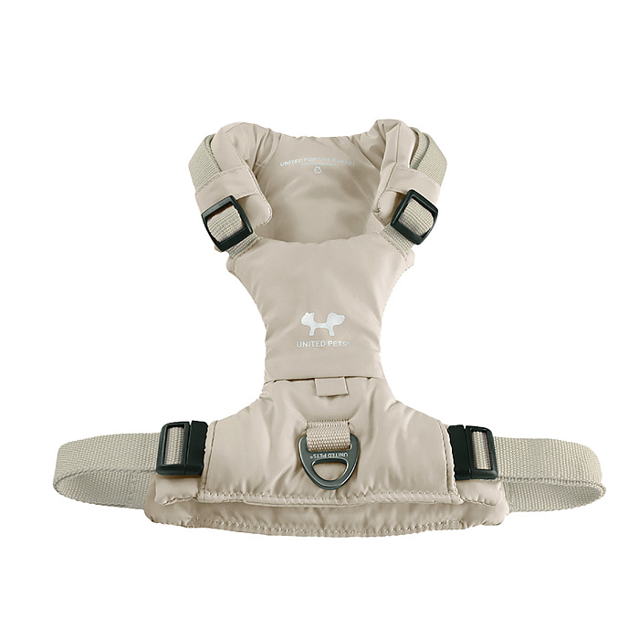 Шлейка United Pets для собак Citylife Y-образная M 20 x 57-78, бежевый