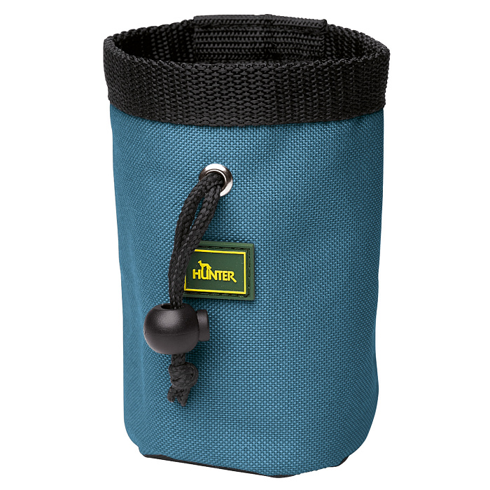 Hunter сумочка для лакомств Basic простая синяя СКИДКА 15%