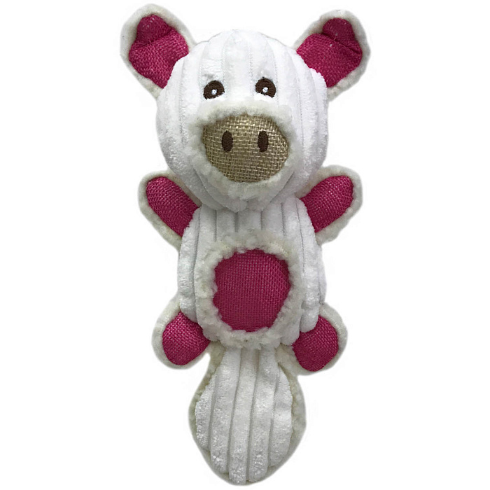 Petpark игрушка для собак Поросенок с большим хвостом 25 см белый, размер S СКИДКА 50%