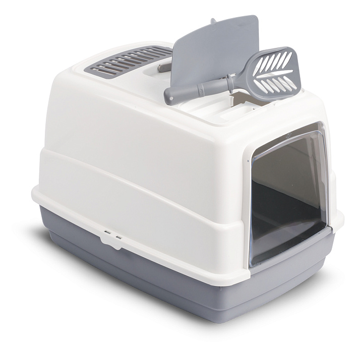 Био-туалет My Pets Solutions JOY CAT с совком 54x39x39h см в ассортименте СКИДКА 30%