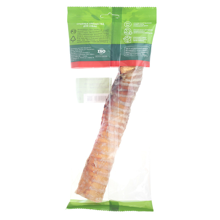 Лакомство TiTBiT Трахея говяжья для собак 64 г