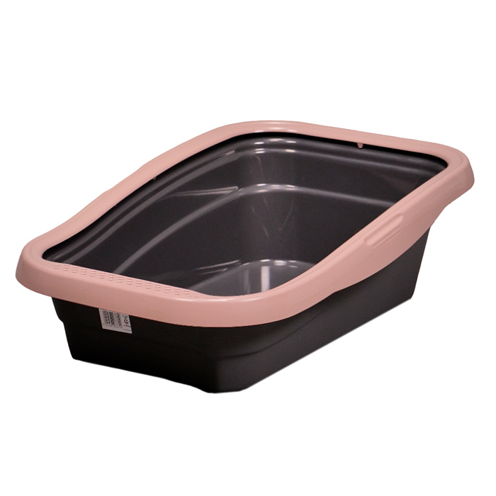 MPS туалет-лоток с бортом NELLA 58x37,5x18h см мокко СКИДКА 30%