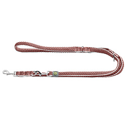 Hunter поводок-перестежка для собак Hilo 15 / 200 нейлон пыльная роза СКИДКА 50%