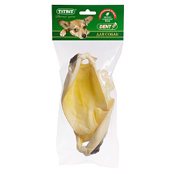 Лакомство TiTBiT Ухо говяжье 2 - мягкая упаковка 60 г