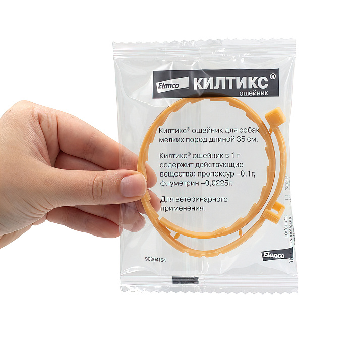 Bayer Килтикс ошейник от клещей 35 см для собак мелких пород