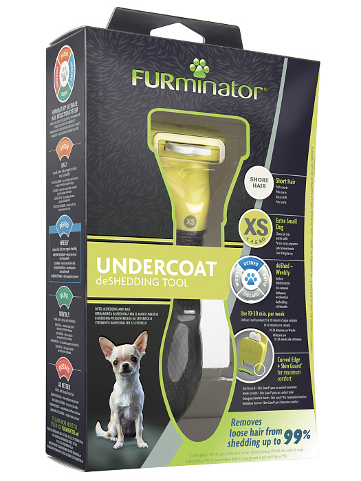 Фурминатор FURminator XS для карликовых собак с короткой шерстью СКИДКА 60%