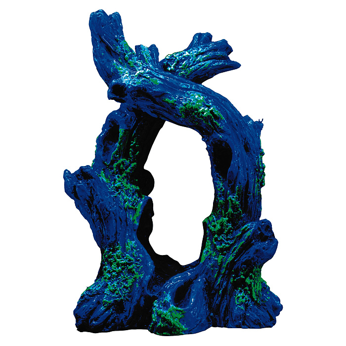 GloFish Скрученное дерево - декорация с GLO-эффектом СКИДКА 40%