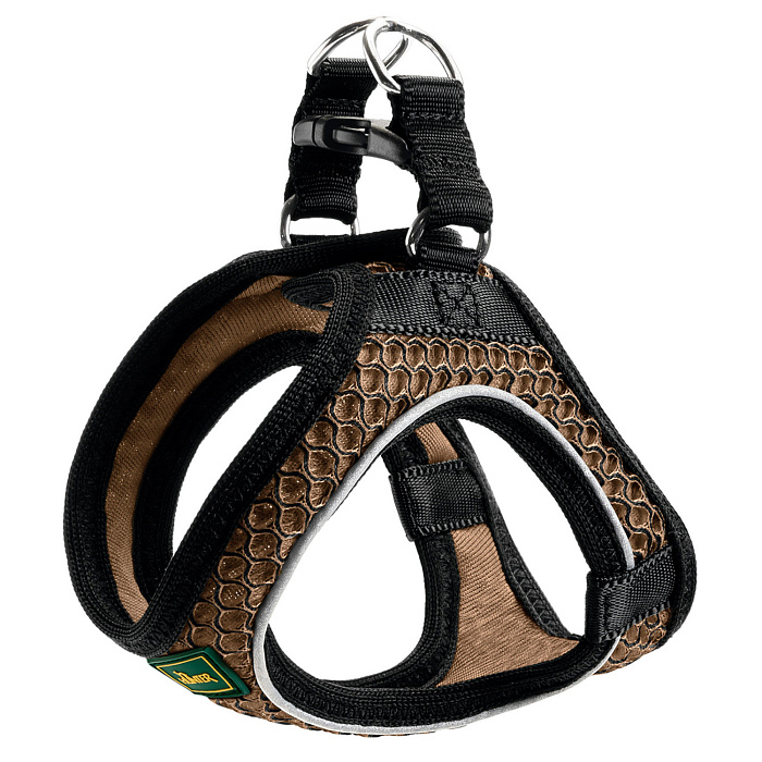 Hunter шлейка для собак Hilo Comfort 58-65 см, сетчатый текстиль, коричневая СКИДКА 40%