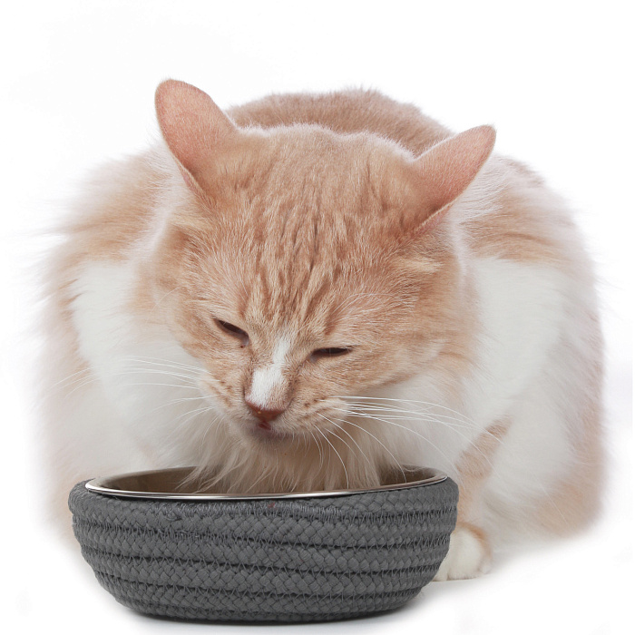 Hunter миска из нержавеющей стали Graz 160 мл, с плетением, антрацит СКИДКА 50%