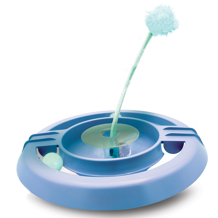 Petstages игрушка для кошек Трек-неваляшка 34 см