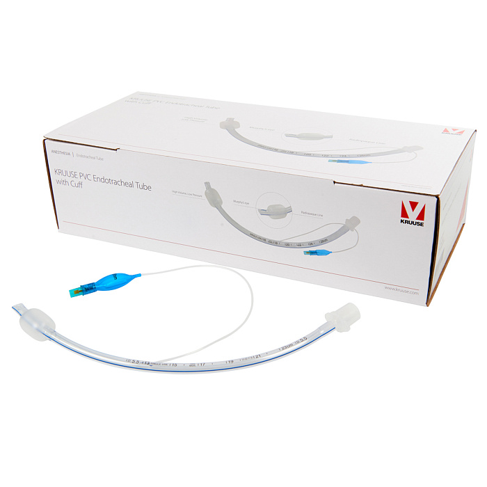 KRUUSE эндотрахеальная трубка с манжетой 5,5 мм.
