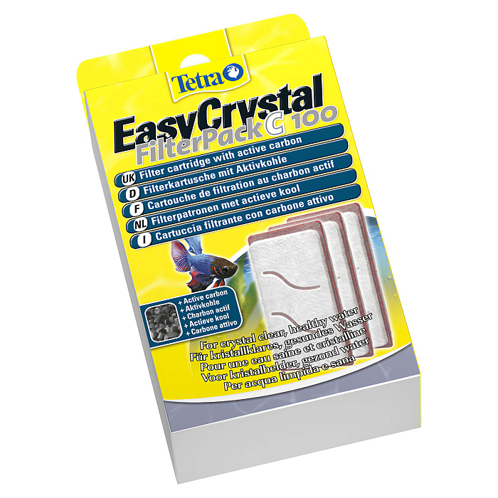Tetra EC 100 фильтрующие картриджи с углем для аквариума Tetra Cascade Globe 3 шт. СКИДКА 40%