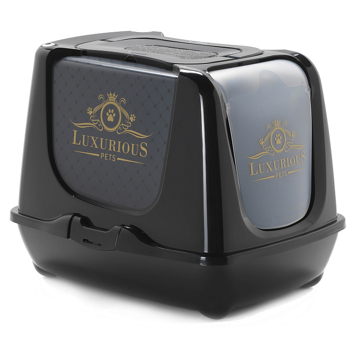 Moderna Luxurious био-туалет 50x39x37h см с совком, черный СКИДКА 40%