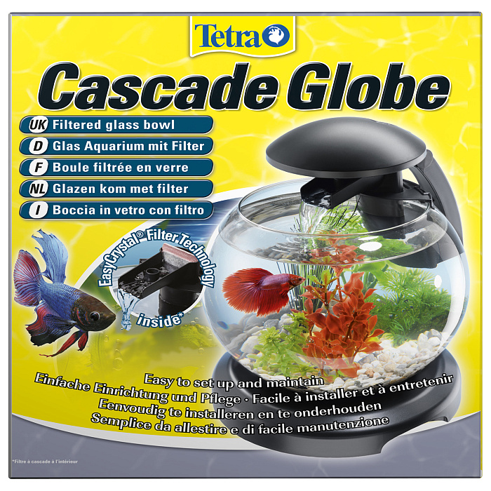 Tetra Cascade Globe аквариумный комплекс черный 6,8 л СКИДКА 40%