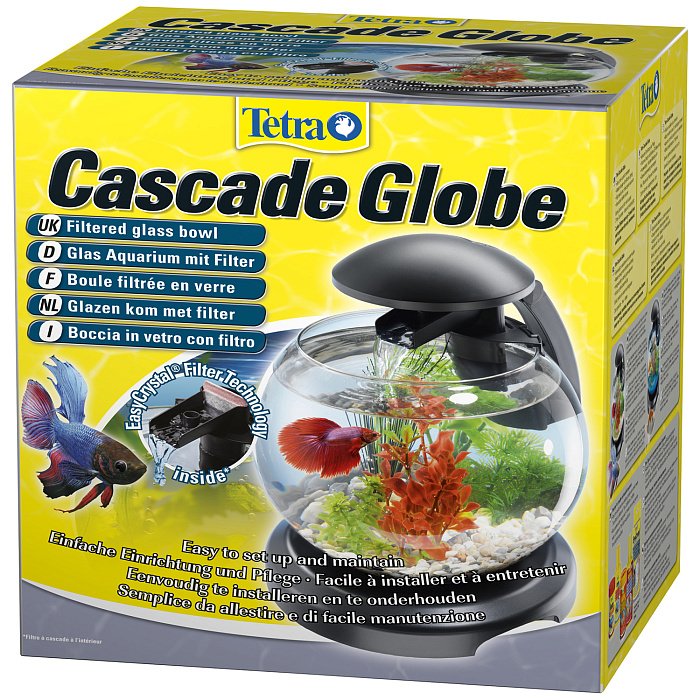 Tetra Cascade Globe аквариумный комплекс черный 6,8 л СКИДКА 40%