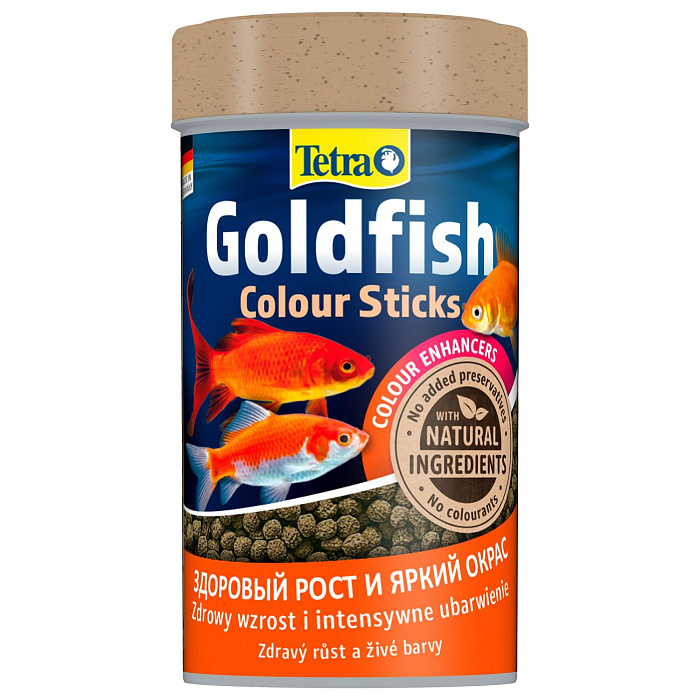 TetraGoldfish Colour Sticks корм в палочках для улучшения окраса золотых рыбок 100 мл