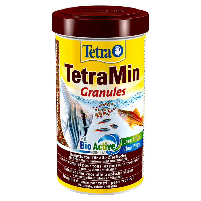 TetraMin Granules корм для всех видов рыб в гранулах 500 мл