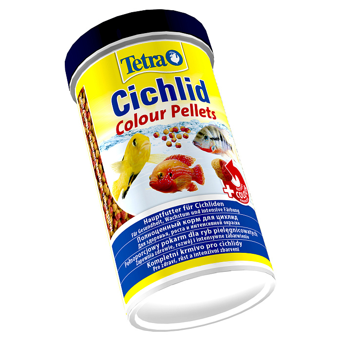 TetraCichlid Colour корм для всех видов цихлид для улучшения окраса 500 мл