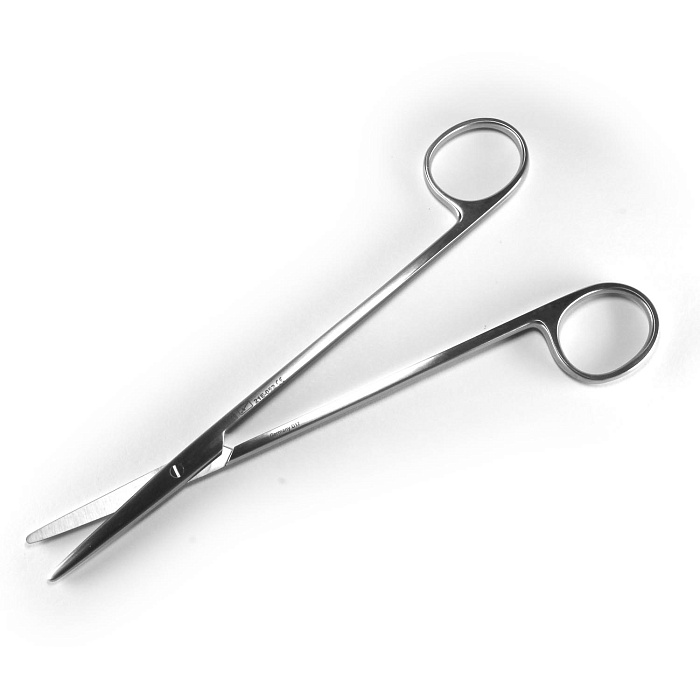 Ebrich Ножницы анатомические Metzenbaum-Nelson прямые 18 см СКИДКА 50%