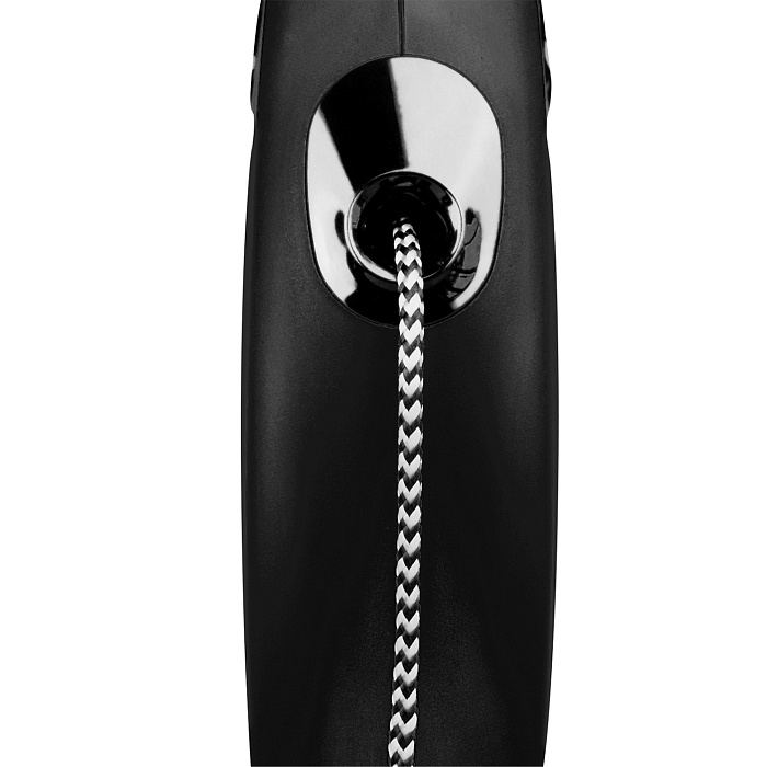 flexi рулетка New Classic S (до 12 кг) 5 м трос черная