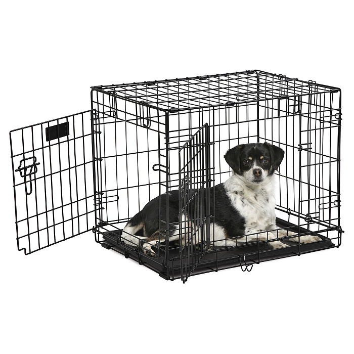 Клетка MidWest Contour для собак 63х46х49h см, 2 двери