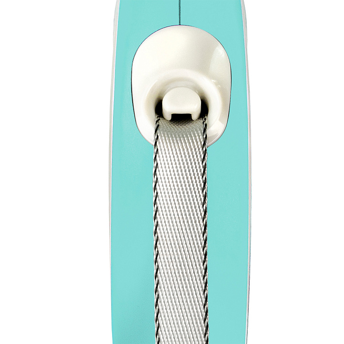 flexi рулетка NEW LINE Comfort XS (до 12 кг) лента 3 м серый/голубой