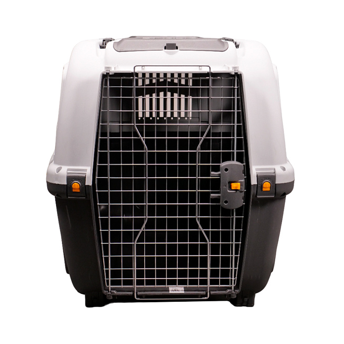 MPS переноска SKUDO 6  92х63х70h см с металлической дверцей с замком серая