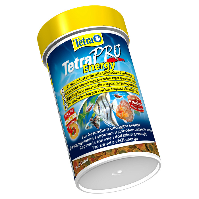 TetraPro Energy Crisps корм-чипсы для всех видов рыб для дополнительной энергии 100 мл