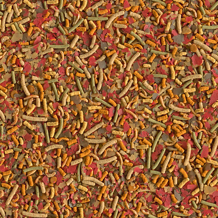 Tetra Pond MultiMix корм для пруд.рыб (гранулы, хлопья, таблетки, гаммарус) 10 л