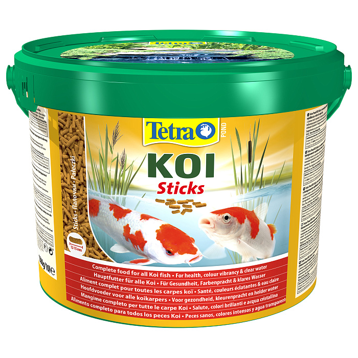 Tetra Pond Koi Sticks основной корм для кои палочки 10 л