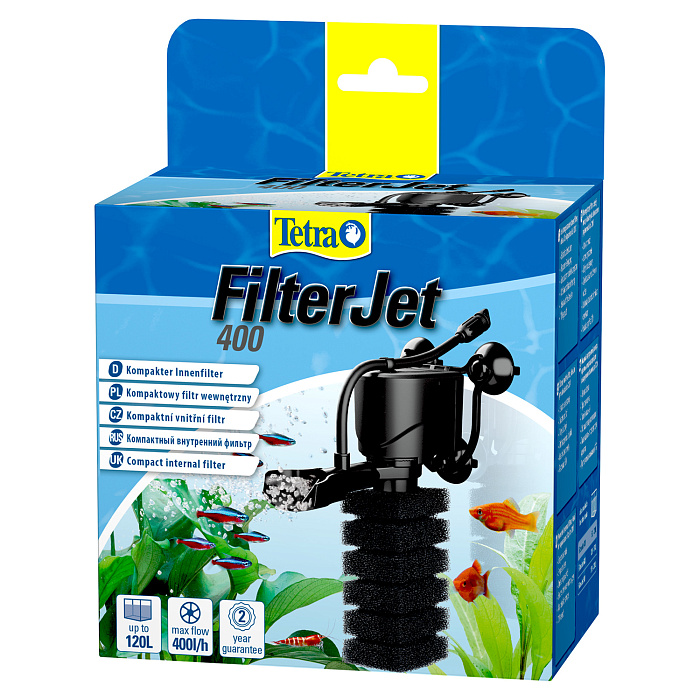Tetra FilterJet 400 внутренний фильтр для аквариумов объемом 50 – 120 л