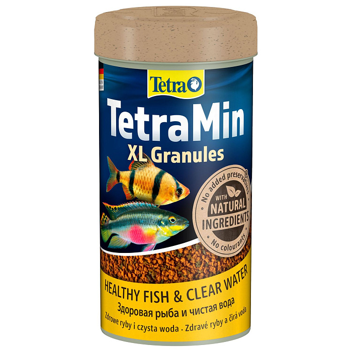 TetraMin XL Granules корм для всех видов рыб крупные гранулы 250 мл
