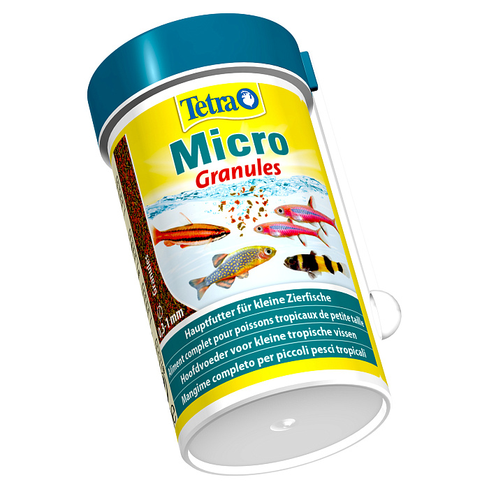 Tetra Micro Granules корм для мелких видов рыб 100 мл