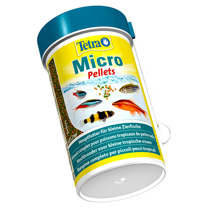 Tetra Micro Pellets корм для мелких видов рыб 100 мл